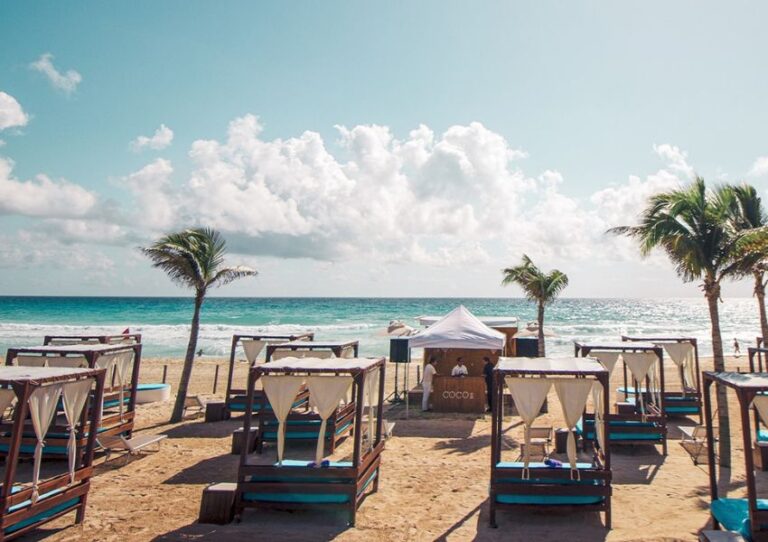 best beach clubs in cancun