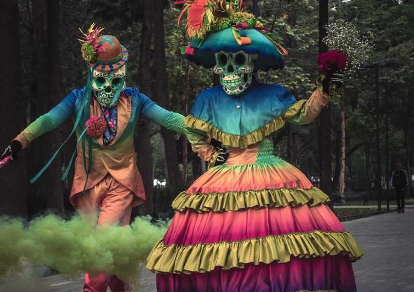 day of the dead in mexico city