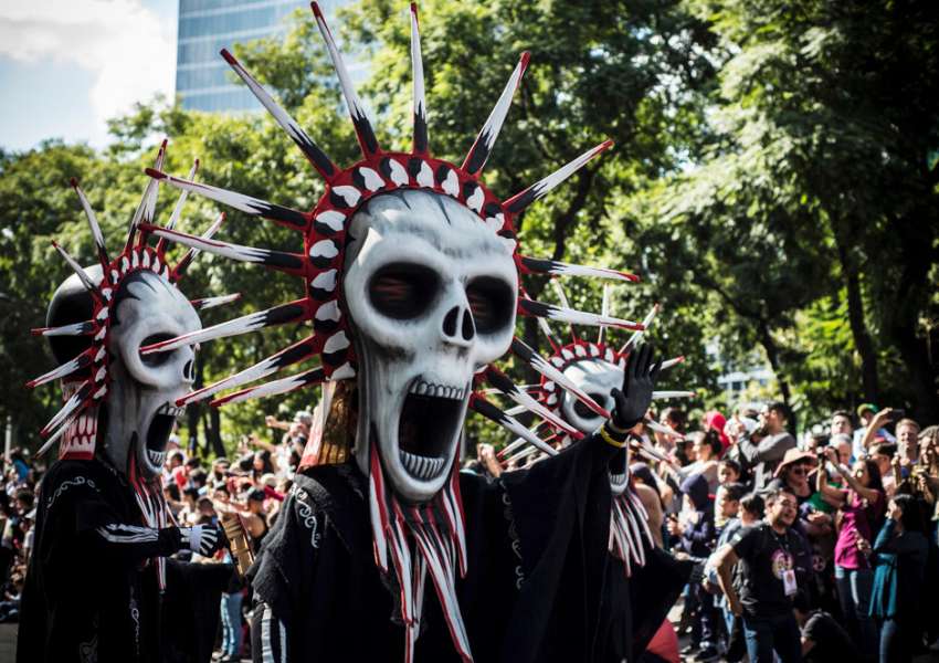 day of the dead in mexico city